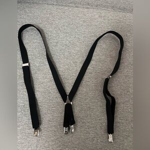 Classic Black Suspenders